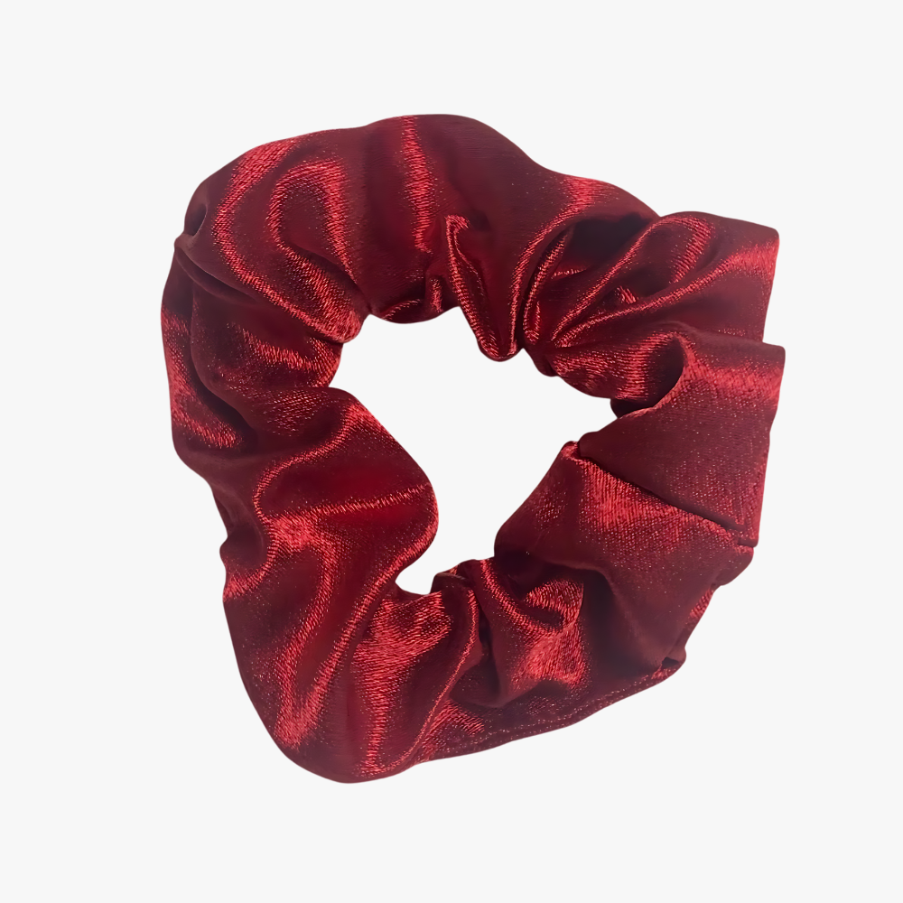 Silkes-satin-scrunchies för kvinnor