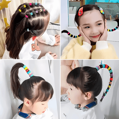 50pcs Pack Kids Hair Ties - Gummia