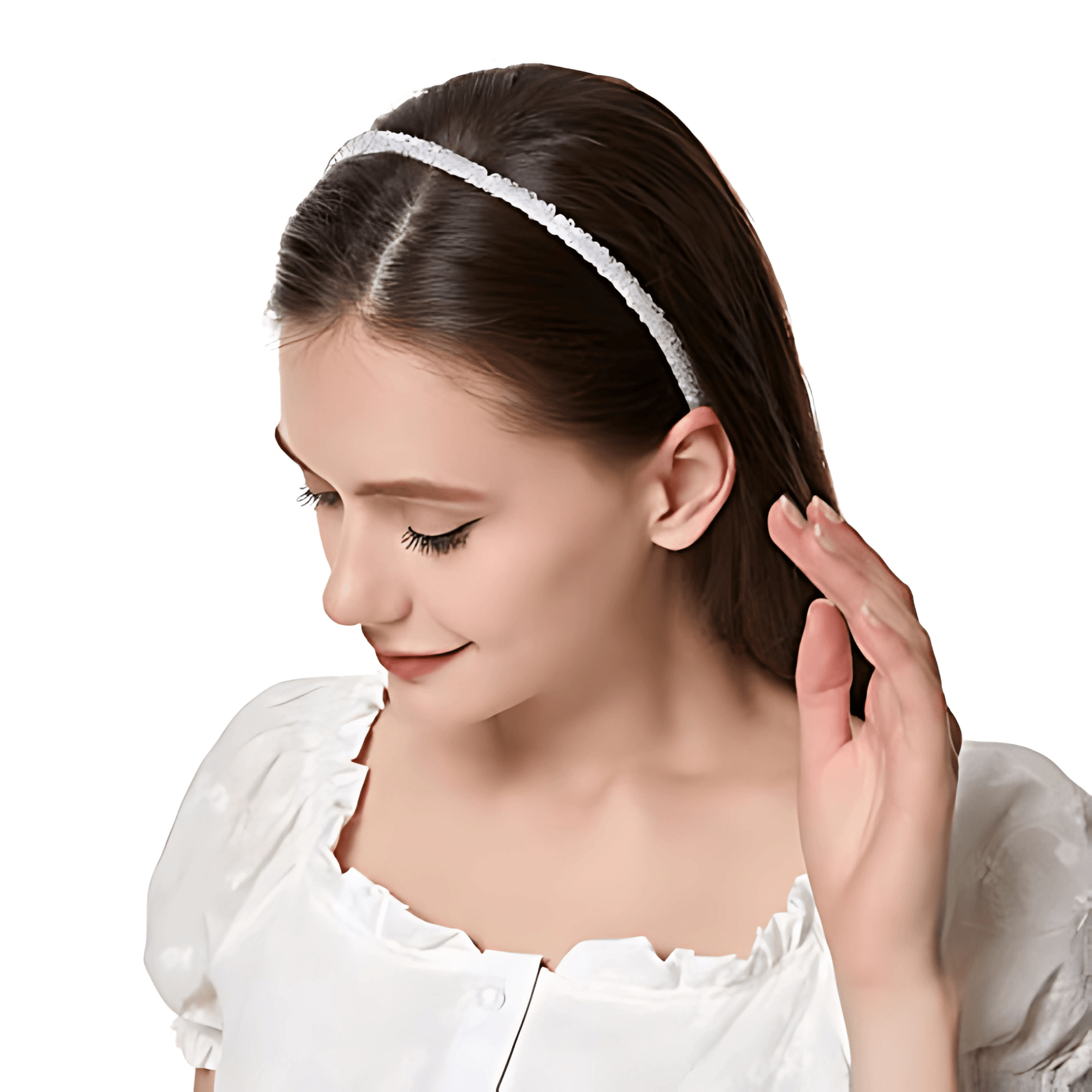Rhinestone crystal headband for women - Gummia