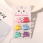 Mini Matte Hair Claw Clips – Pastel Set of 6 - Gummia