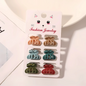 Mini Matte Hair Claw Clips – Pastel Set of 6 - Gummia