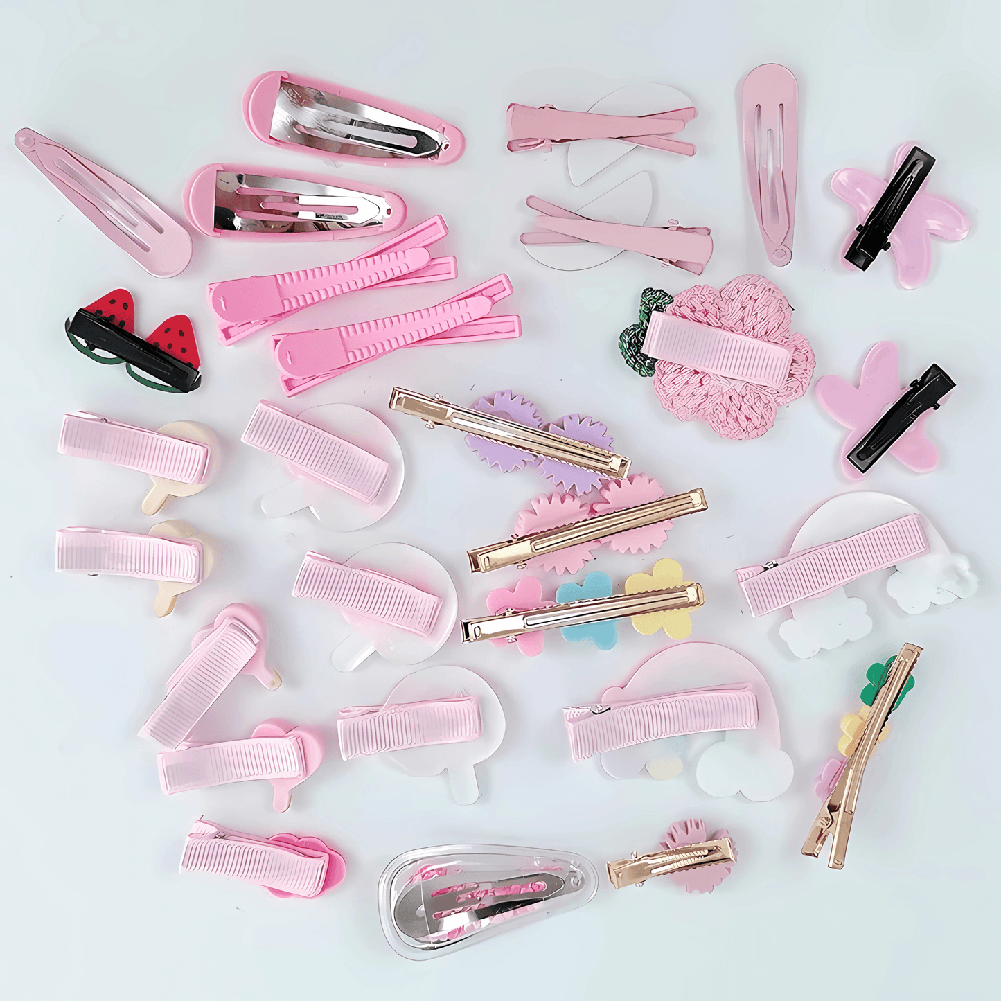 14pcs/set Kids Cartoon Hair Clips - Gummia