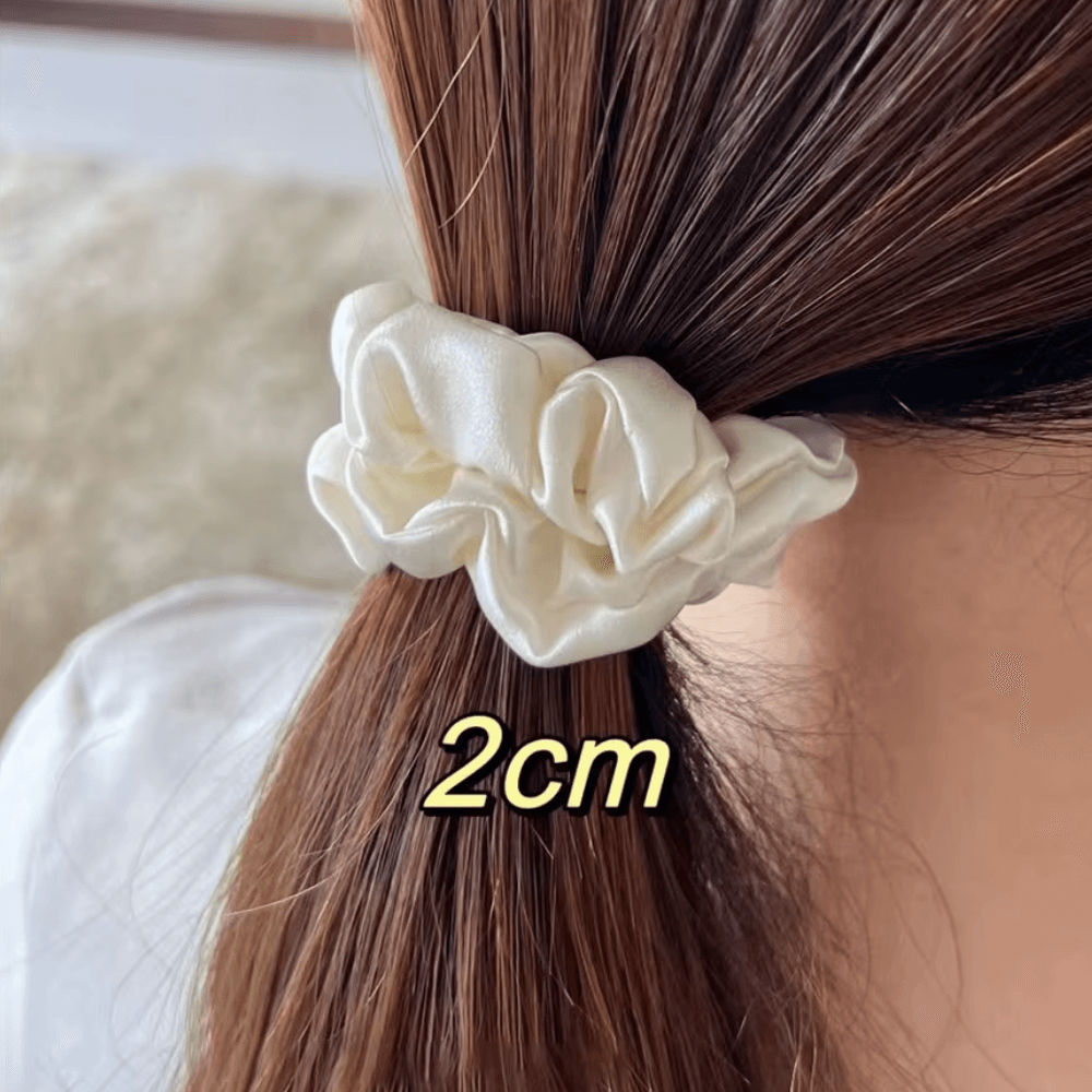 Women silk satin scrunchies - Gummia