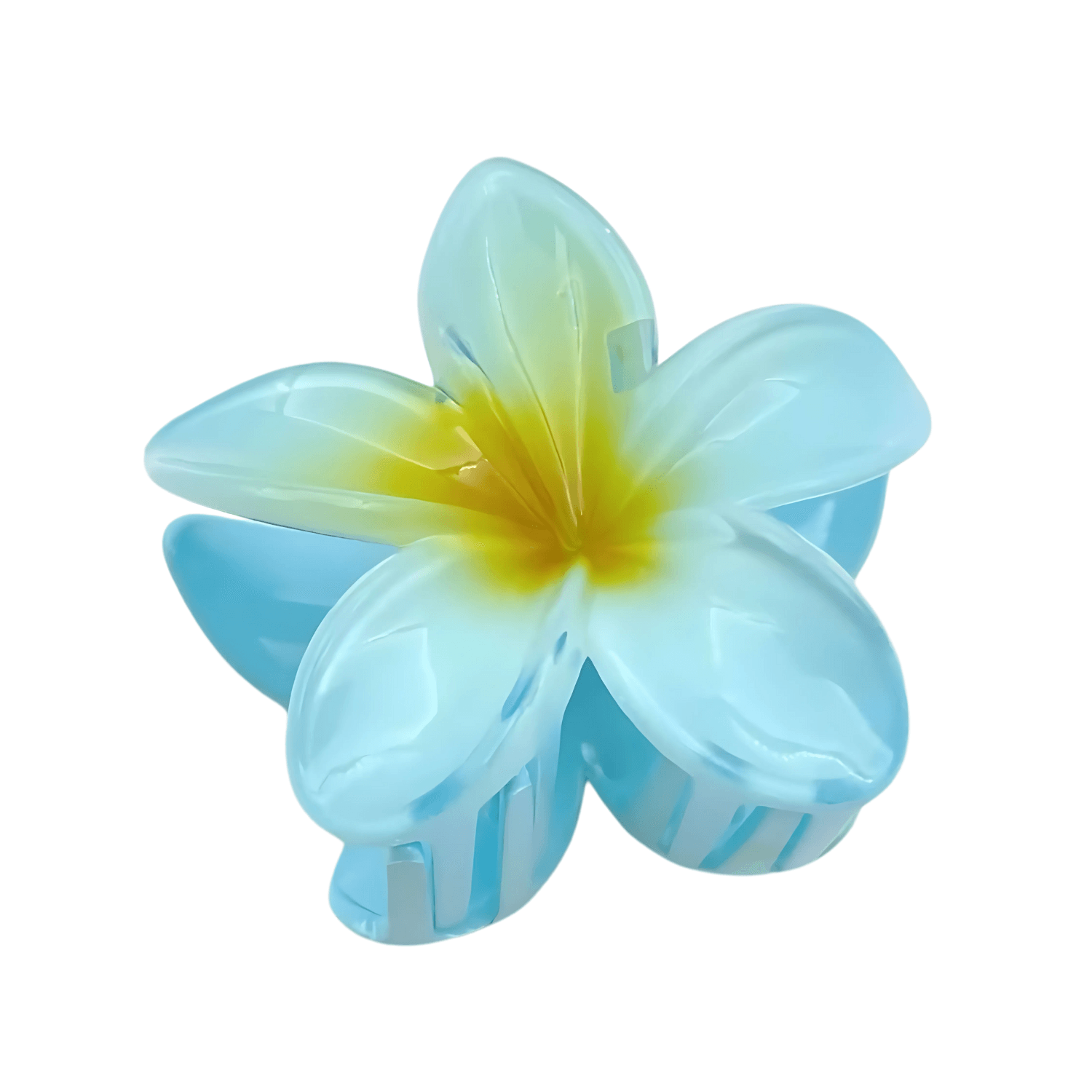 Plumeria Hawaii Flower Clip 8cm - Gummia