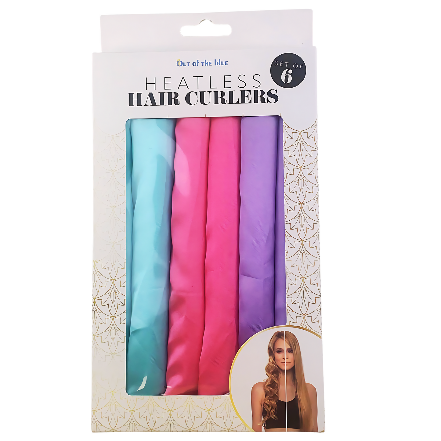 Heatless Hair Curlers – Set of 6