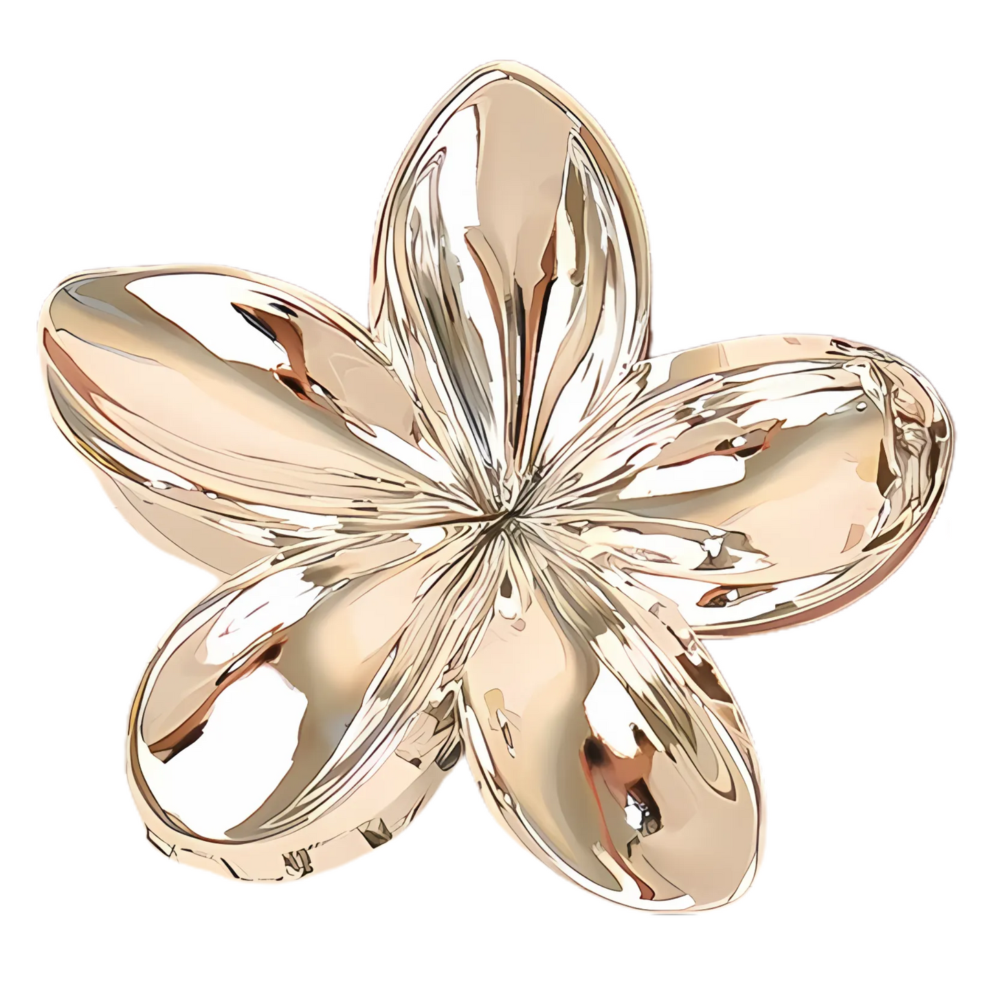 Plumeria Flower Clip 8cm