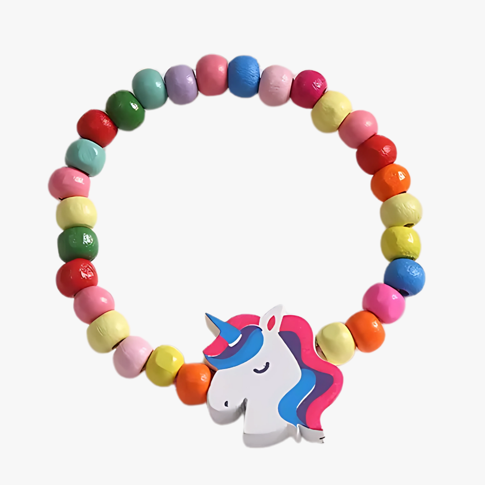 Armband med träpärlor