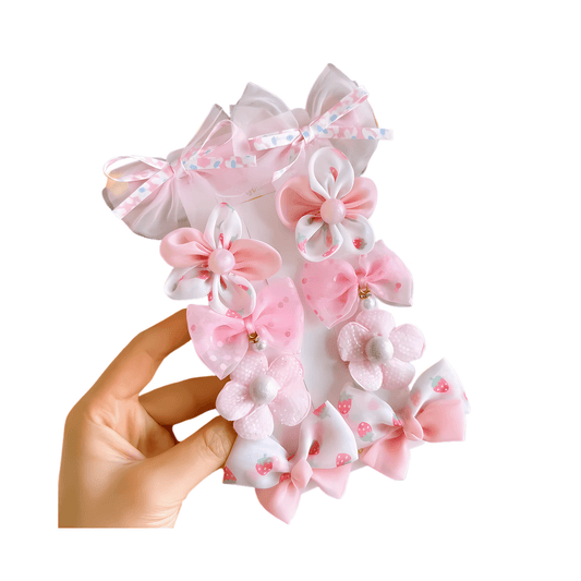 10pcs/set Soft Fabric clips for newborn/ Kids - Gummia