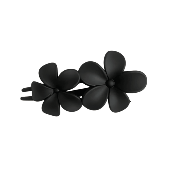 Elegant Double Flower Claw Clip for Women - Gummia