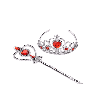 Princess Crown Tiara and Wand Set - Gummia