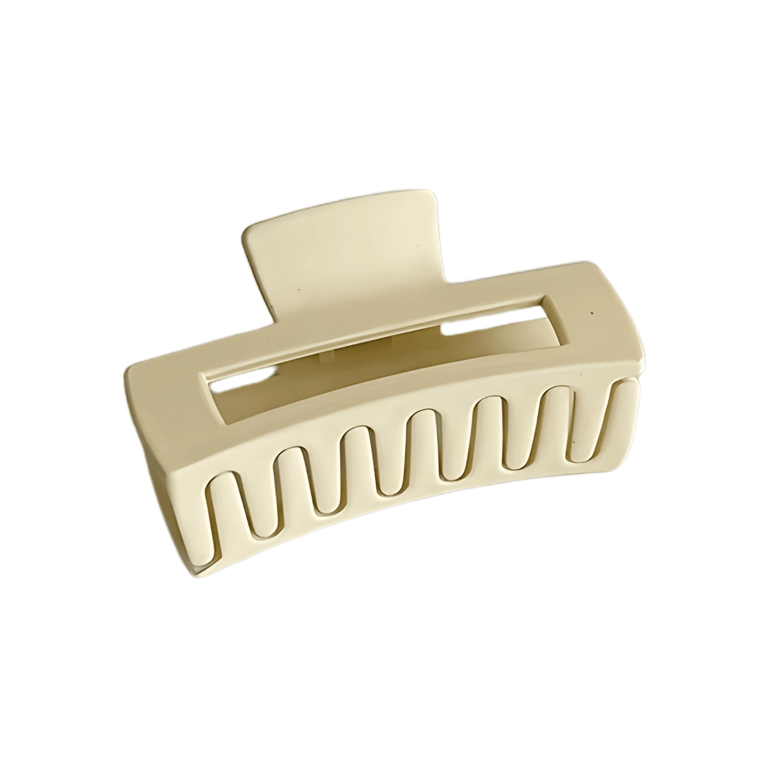 Stylish Matte Rectangle Claw Clip for Women - Gummia