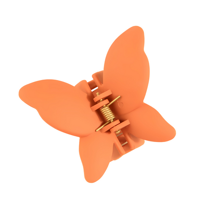 Matte Butterfly Hair Claw Clips 7cm