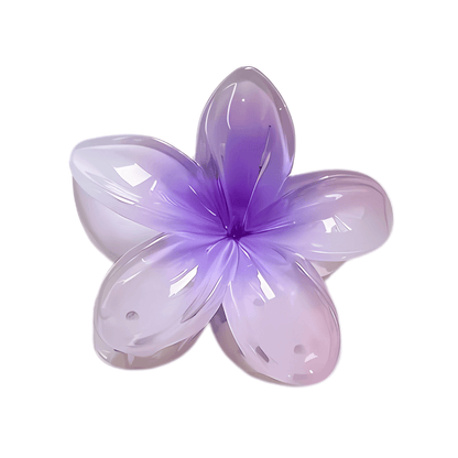 Plumeria Hawaii Flower Clip 8cm - Gummia