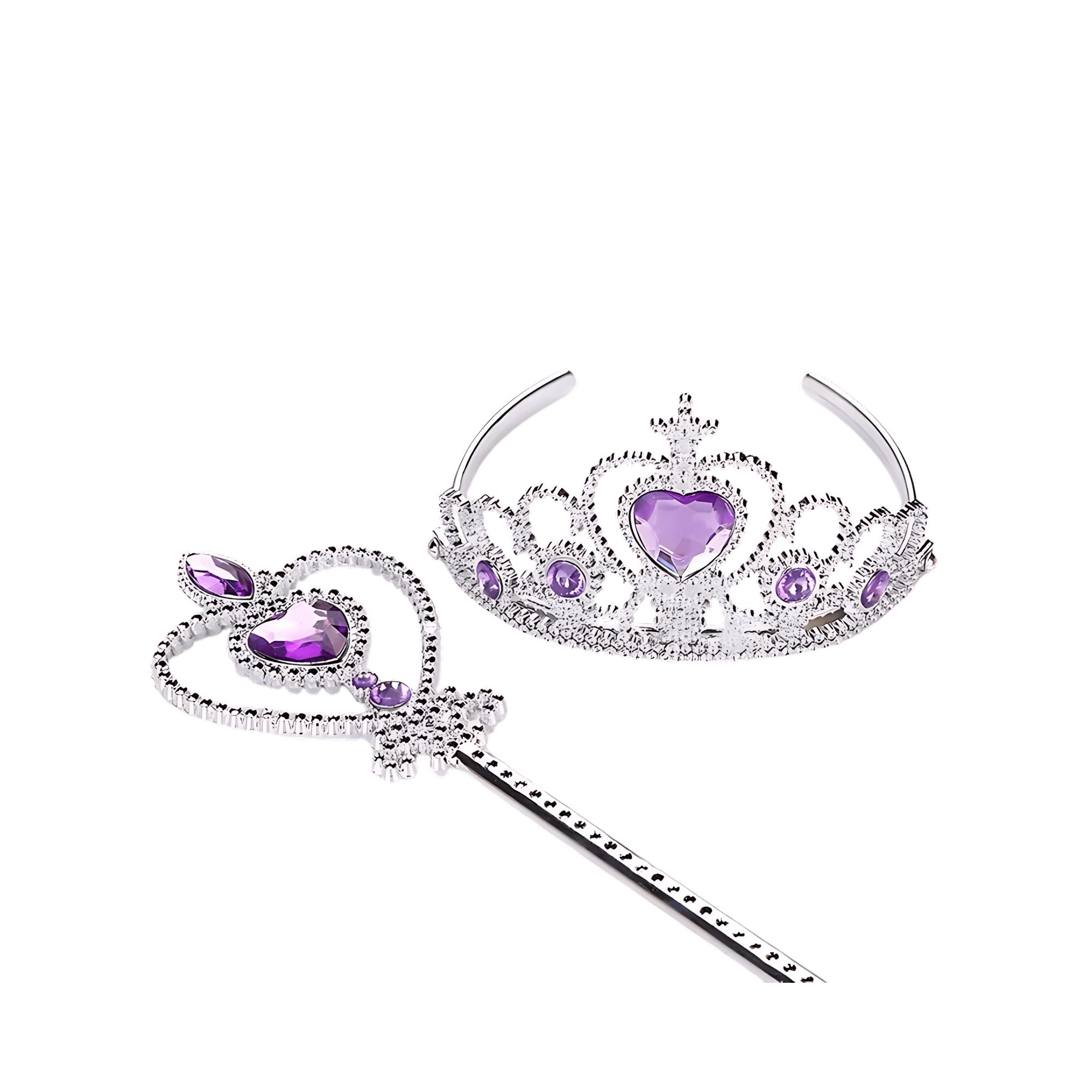 Princess Crown Tiara and Wand Set - Gummia