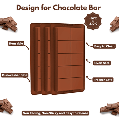 Dubai Chocolate Deep silicone mould - Gummia