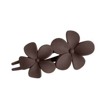 Elegant Double Flower Claw Clip for Women - Gummia