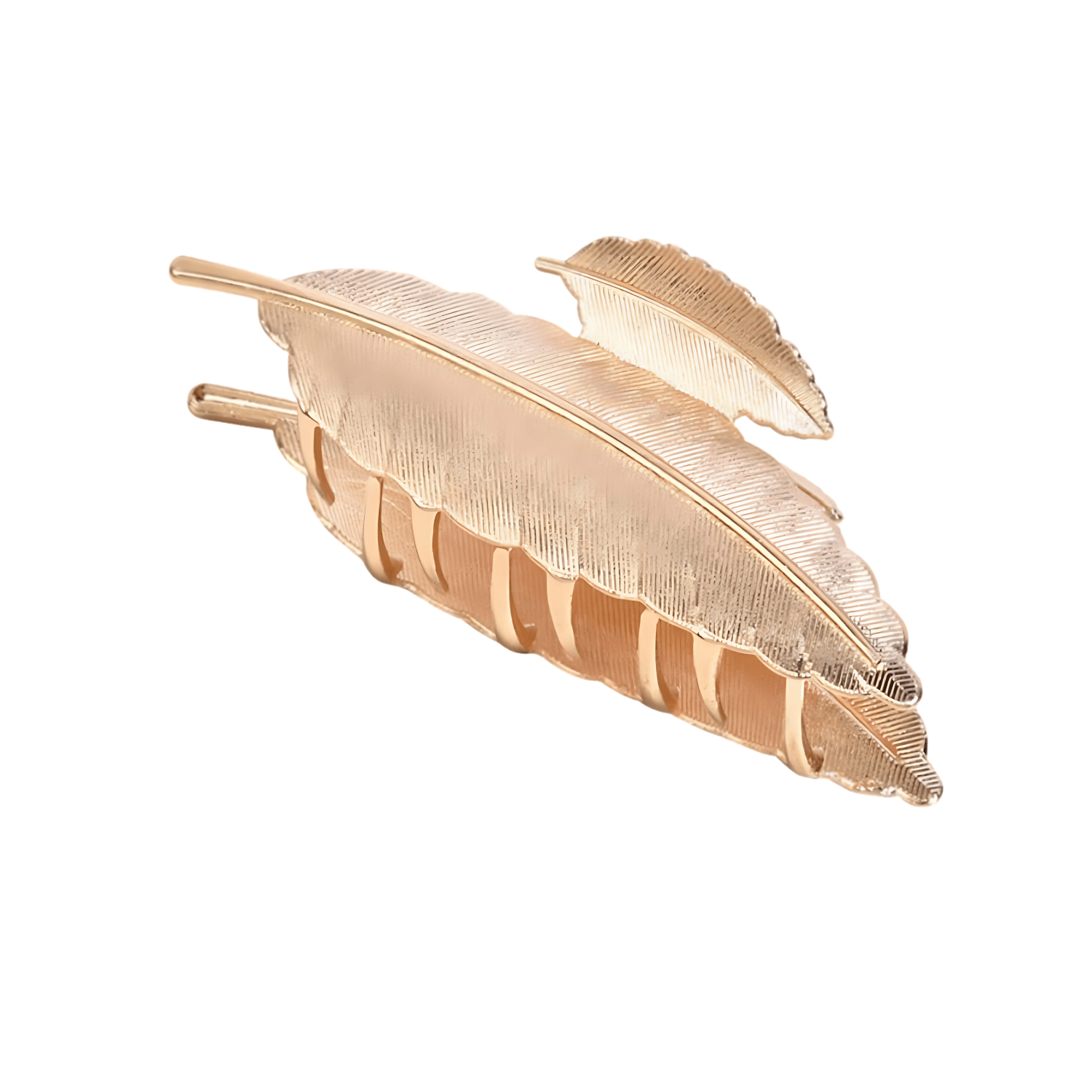 Gold Metal Hair Claws - Gummia