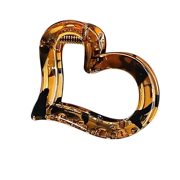 Heart shaped clips- medium size