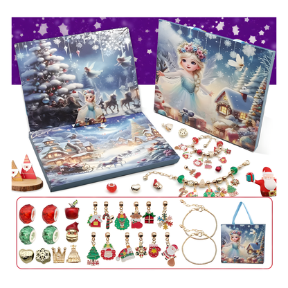 DIY-adventskalender med berlockarmband för barn – 24 dagar av magiska överraskningar