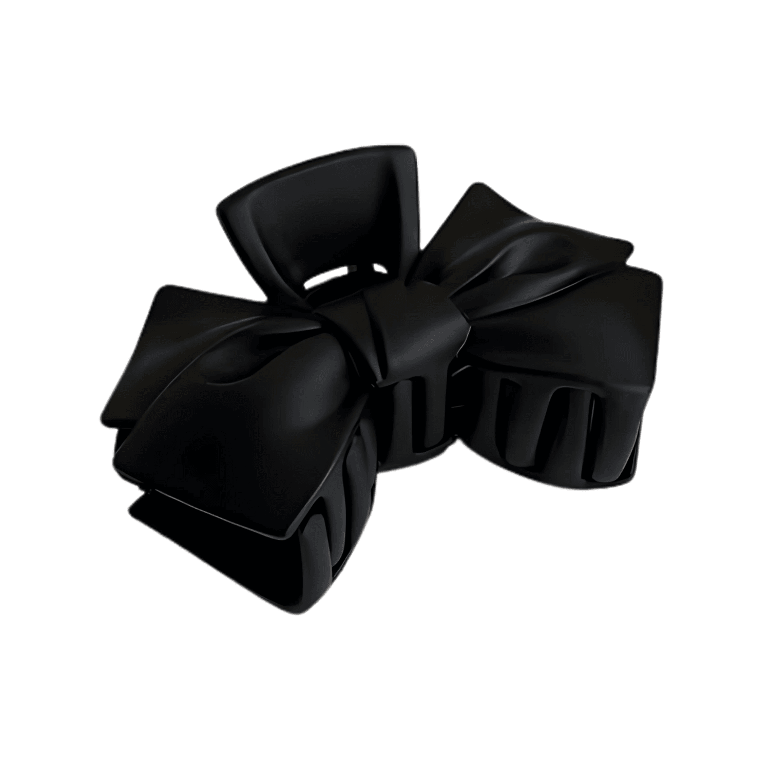 Elegant Matte Bow Claw Clips - Gummia