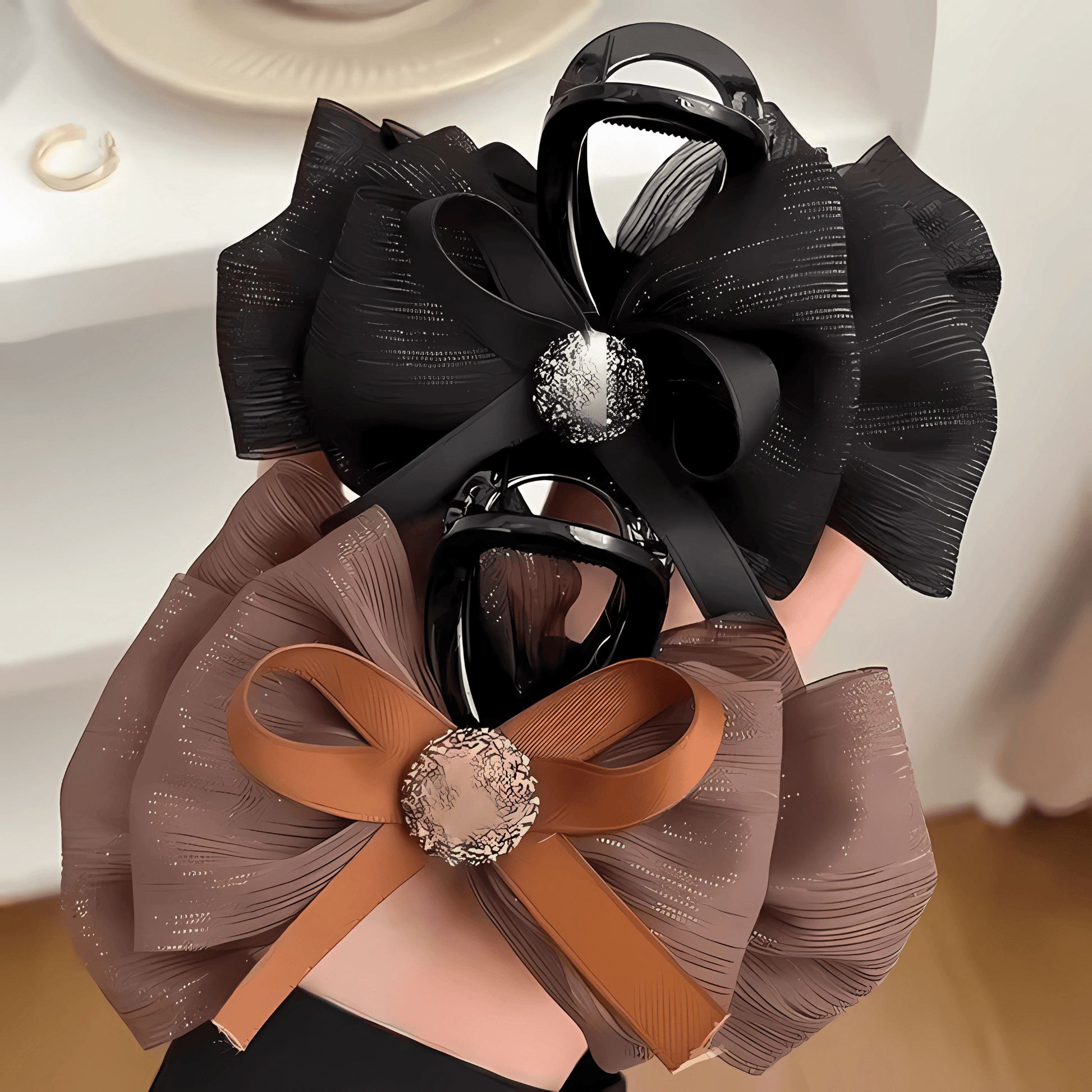 Elegant Bow Claw Clip - Gummia