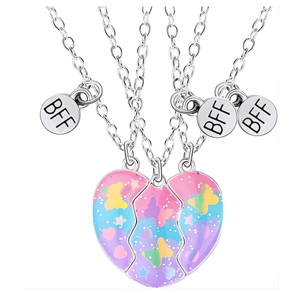 BFF vänskap halsband