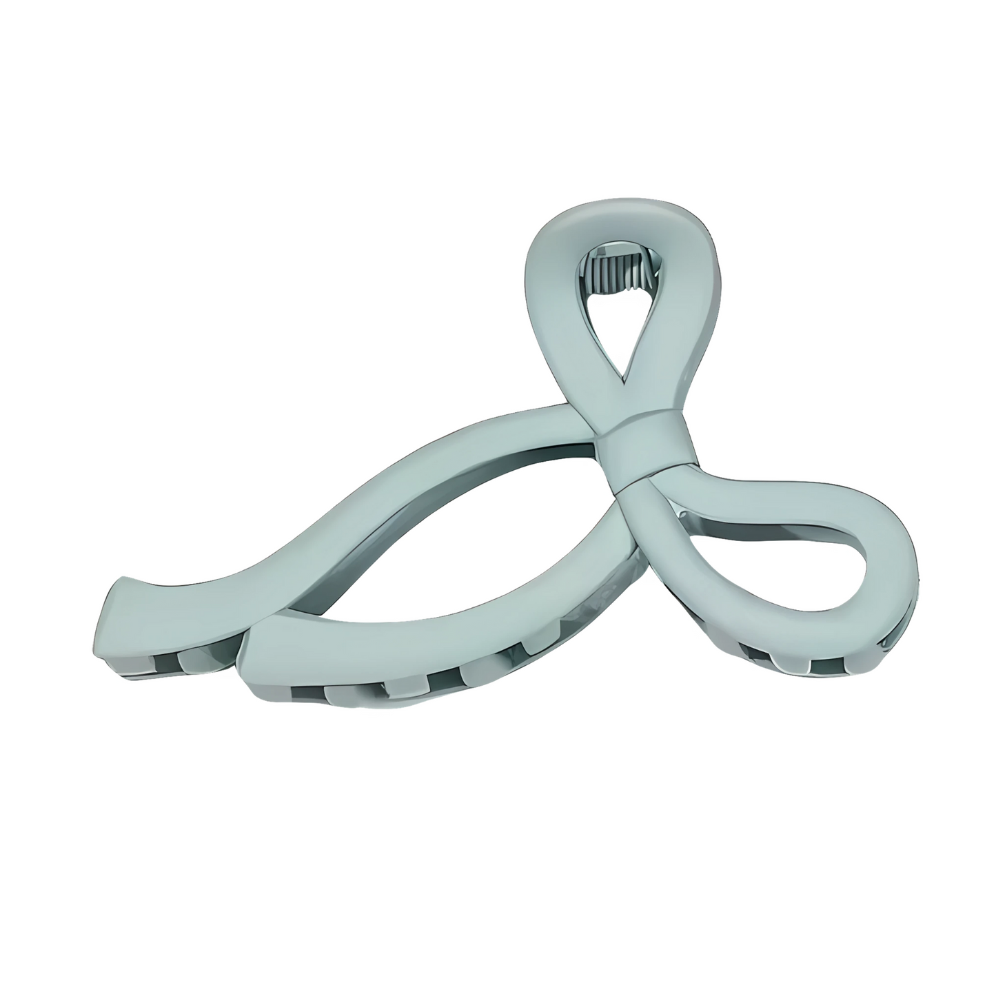 Matte Bow hair claw clips