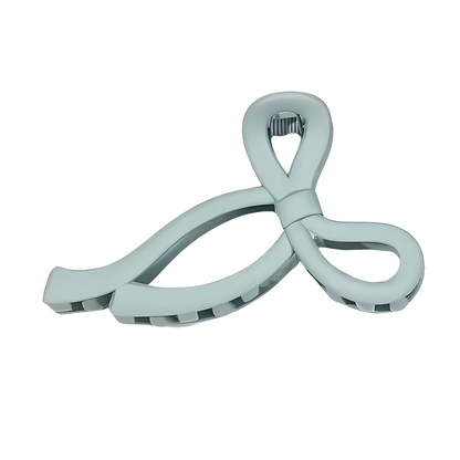 Matte Bow hair claw clips