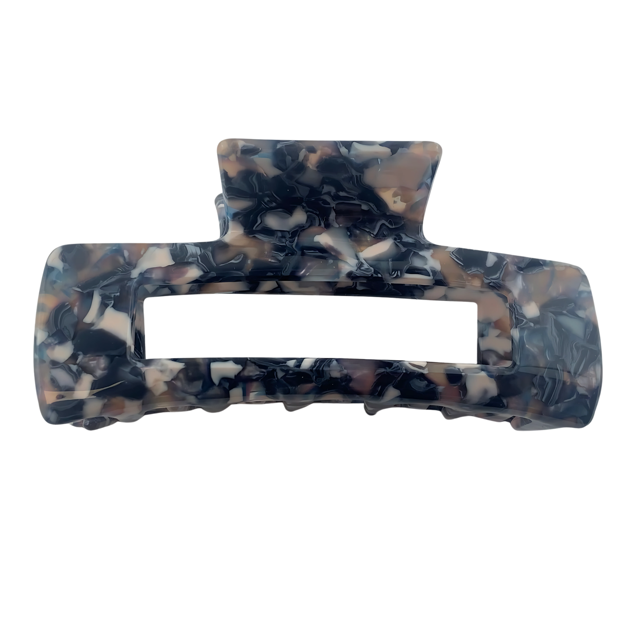 Acetate Rectangle Hair Claw Clips
