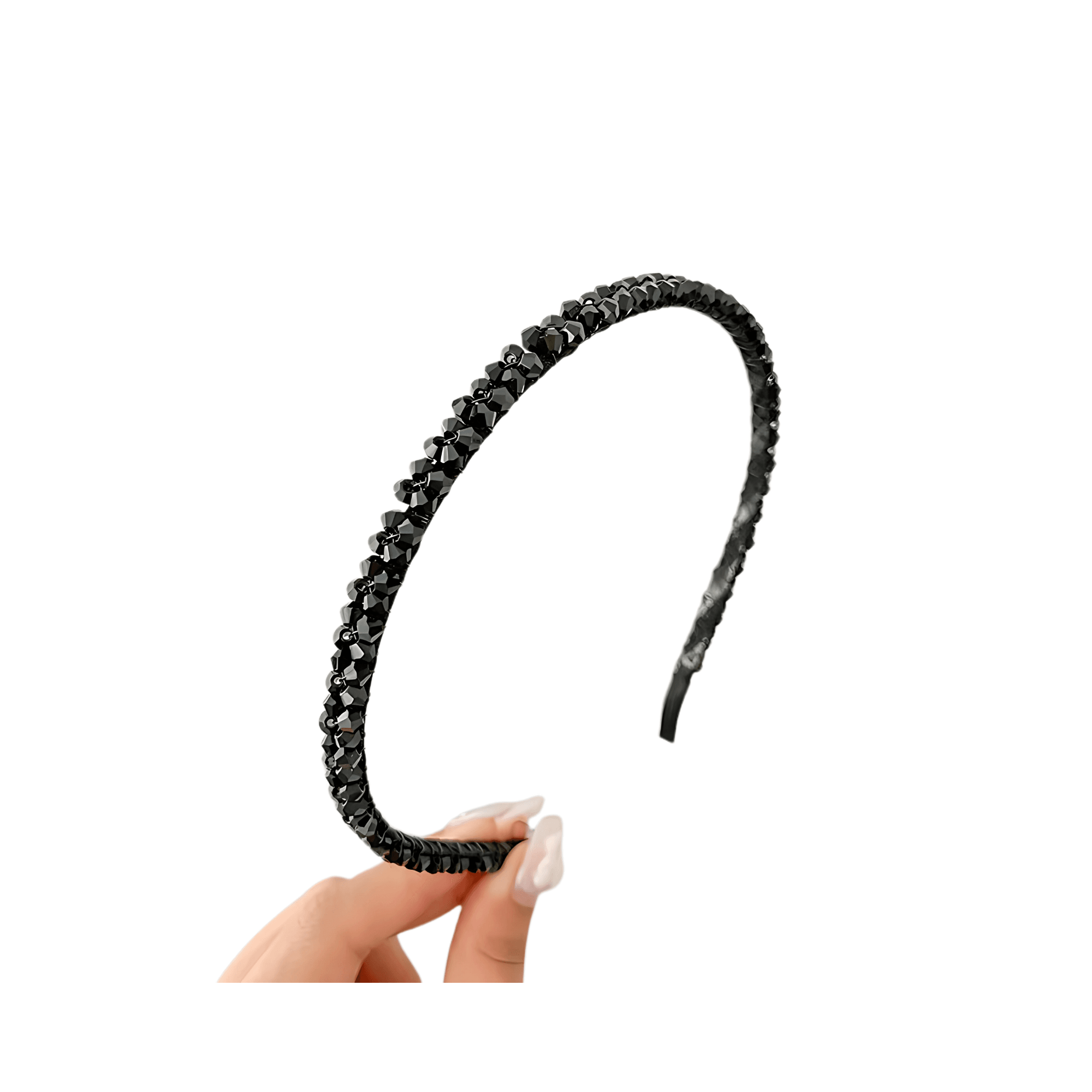 Rhinestone crystal headband for women - Gummia