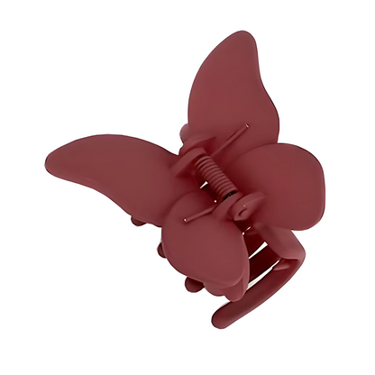 Matte Butterfly Hair Claw Clips 7cm