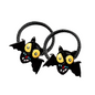 1 Pair Halloween hair ties for kids 3cm