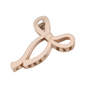 Matte Bow hair claw clips