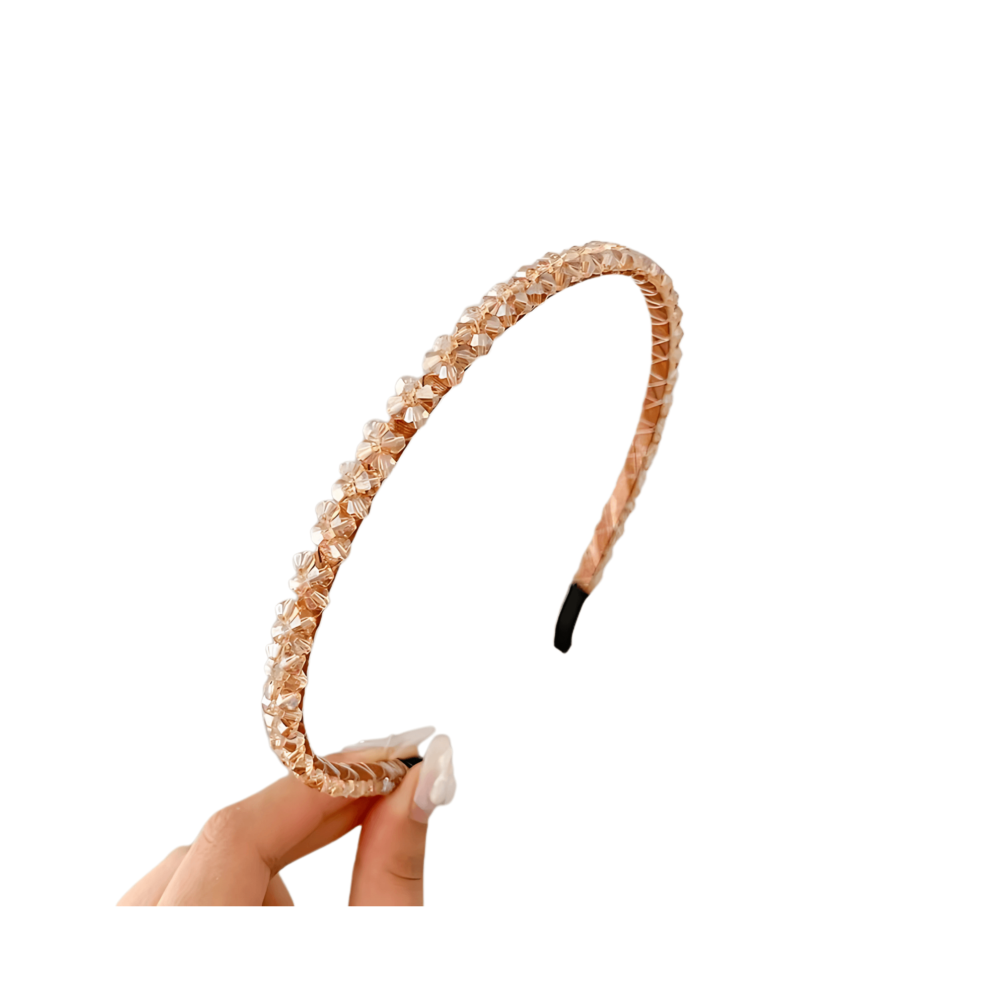 Rhinestone crystal headband for women - Gummia
