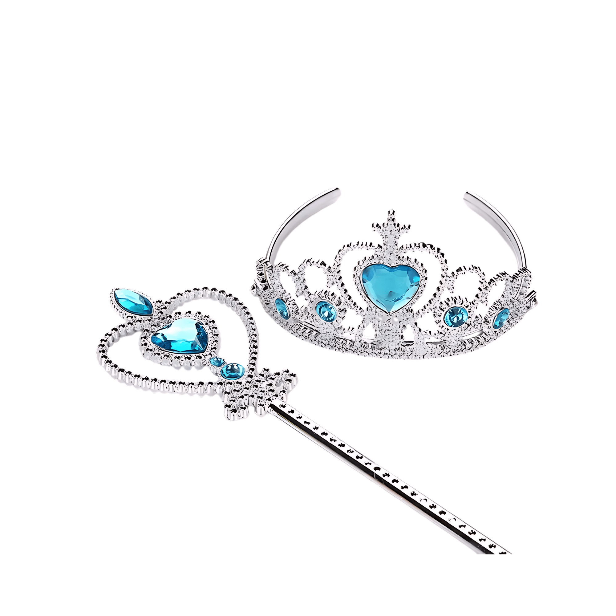 Princess Crown Tiara and Wand Set - Gummia