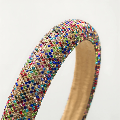 Thick Crystal Rhinestone Headbands - Gummia