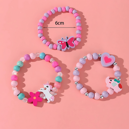 Armband med träpärlor