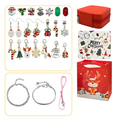 DIY-adventskalender med berlockarmband för barn – 24 dagar av magiska överraskningar