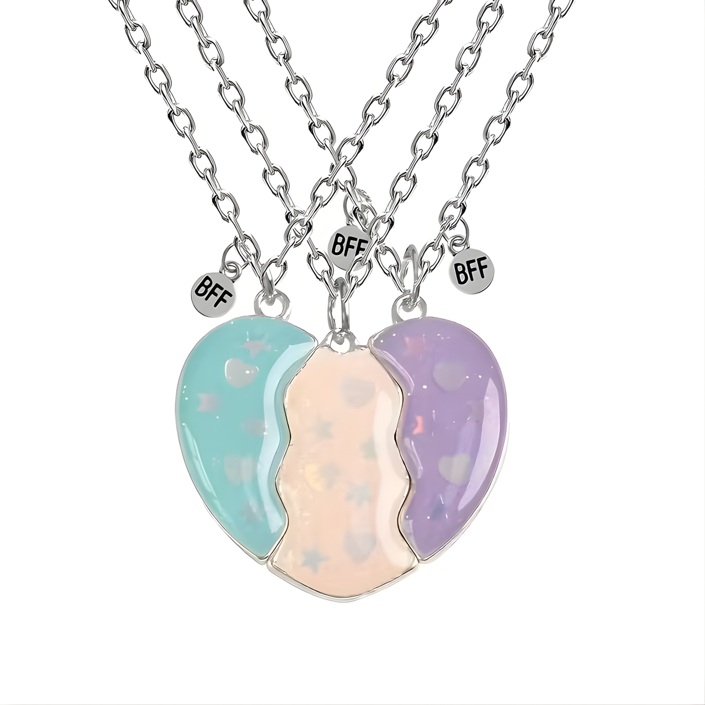 BFF vänskap halsband