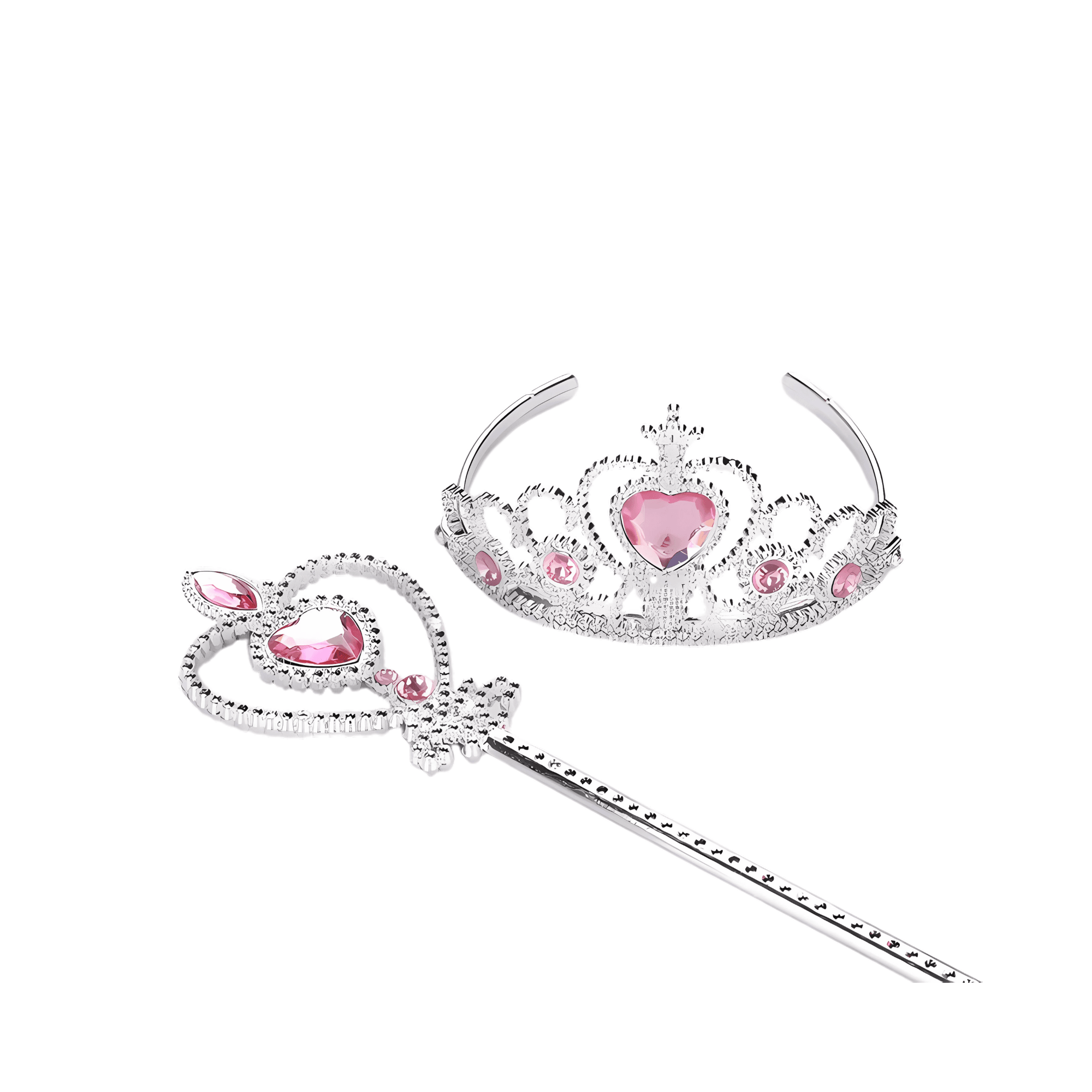Princess Crown Tiara and Wand Set - Gummia