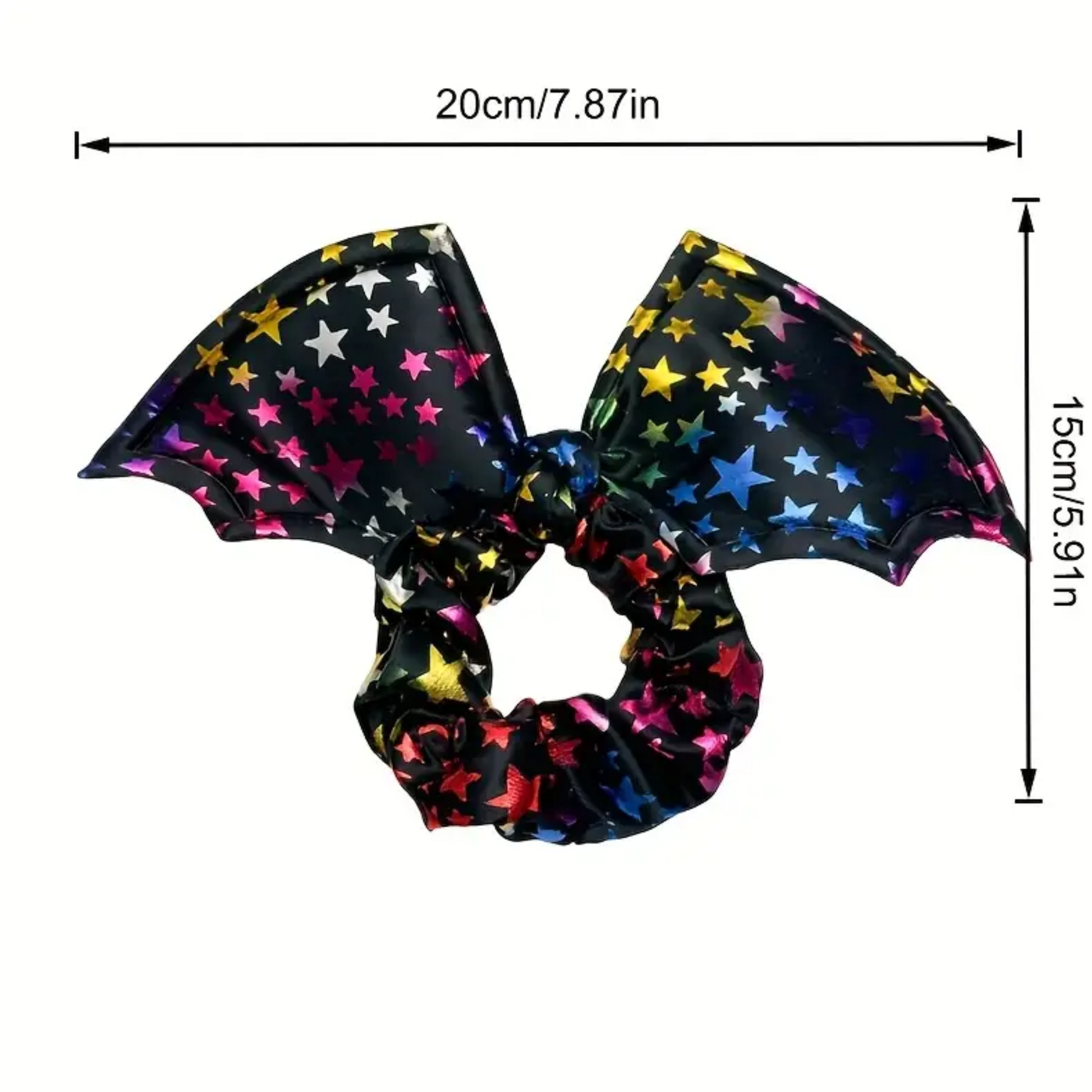 Bat Wing Hair Scrunchies