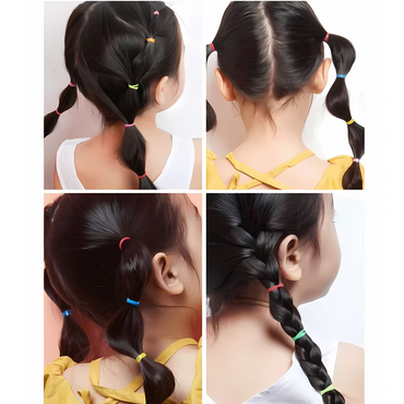 Mini elastic hair ties-  1.5cm