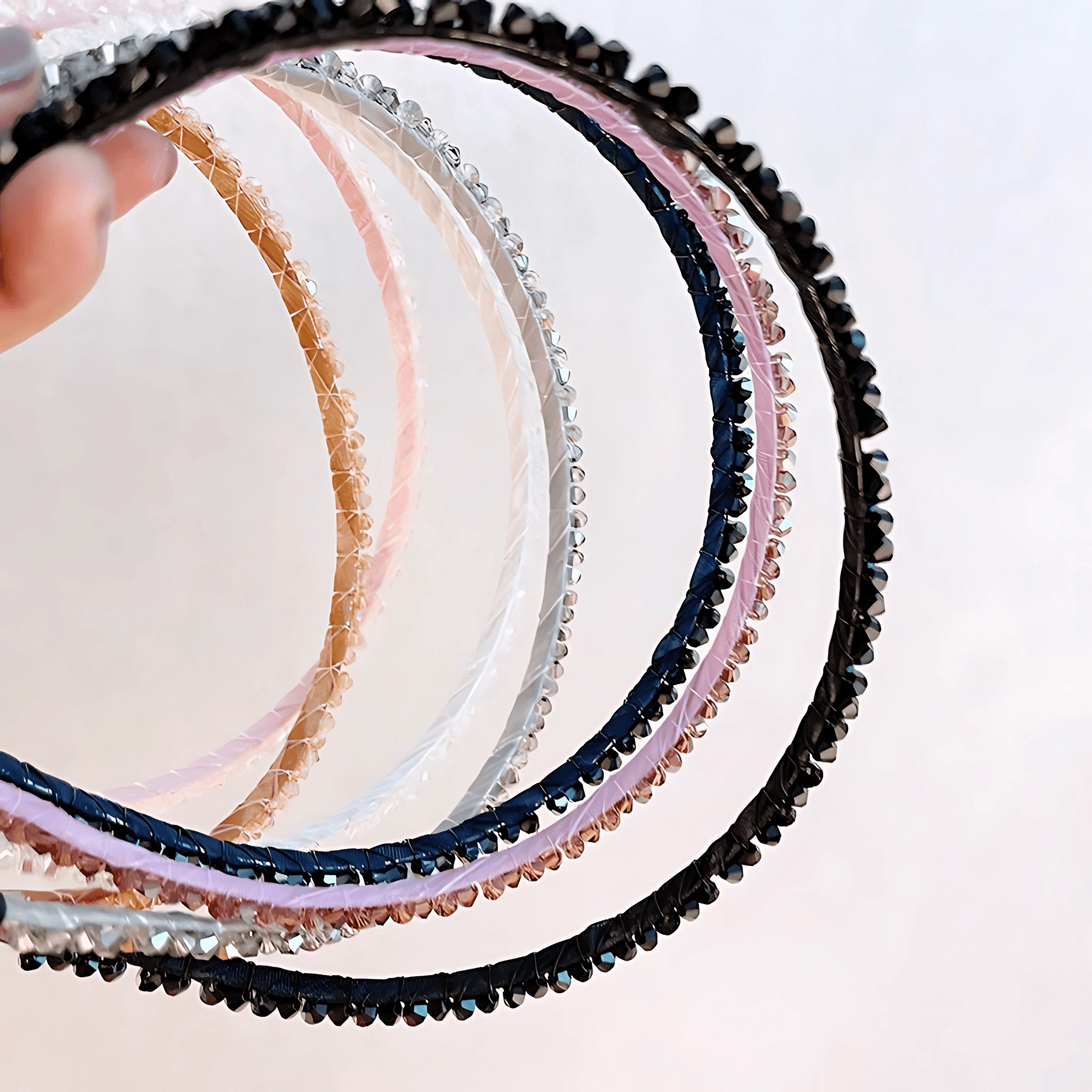 Rhinestone crystal headband for women - Gummia