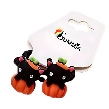 1 Pair Halloween hair ties for kids 3cm