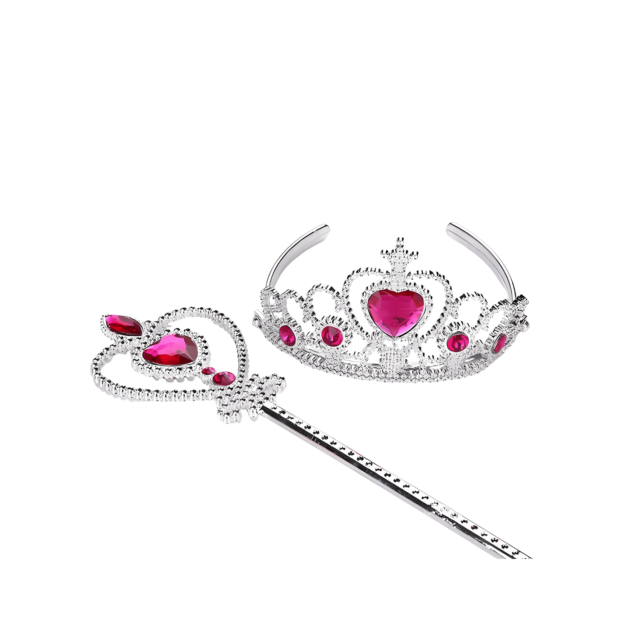 Princess Crown Tiara and Wand Set - Gummia