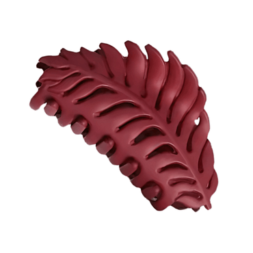 Leaf-shaped Matte Claw Clips - Gummia
