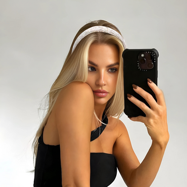 Thick Crystal Rhinestone Headbands - Gummia
