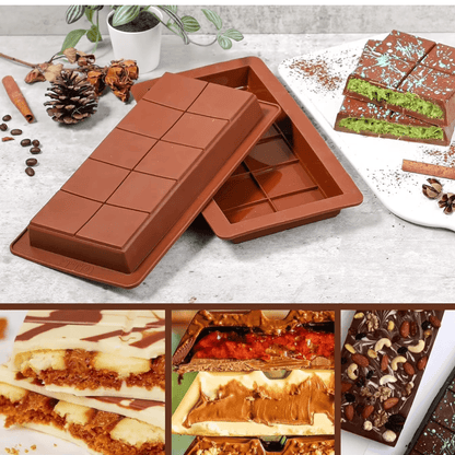 Dubai Chocolate Deep silicone mould - Gummia