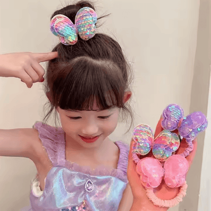Kids Butterfly Hair Ties - Cute and Colorful Accessories for Little Girls - Gummia