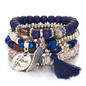 4pcs/set Boho Multilayer Bead Bracelet Set - Gummia